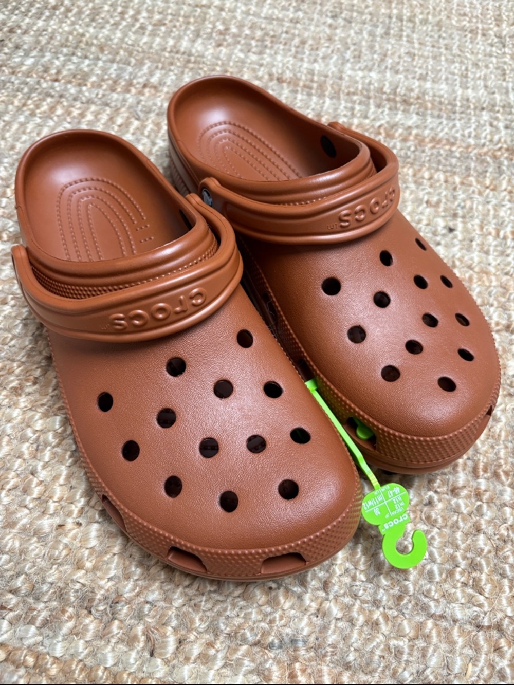 CROCS Classic Clogs in Cognac